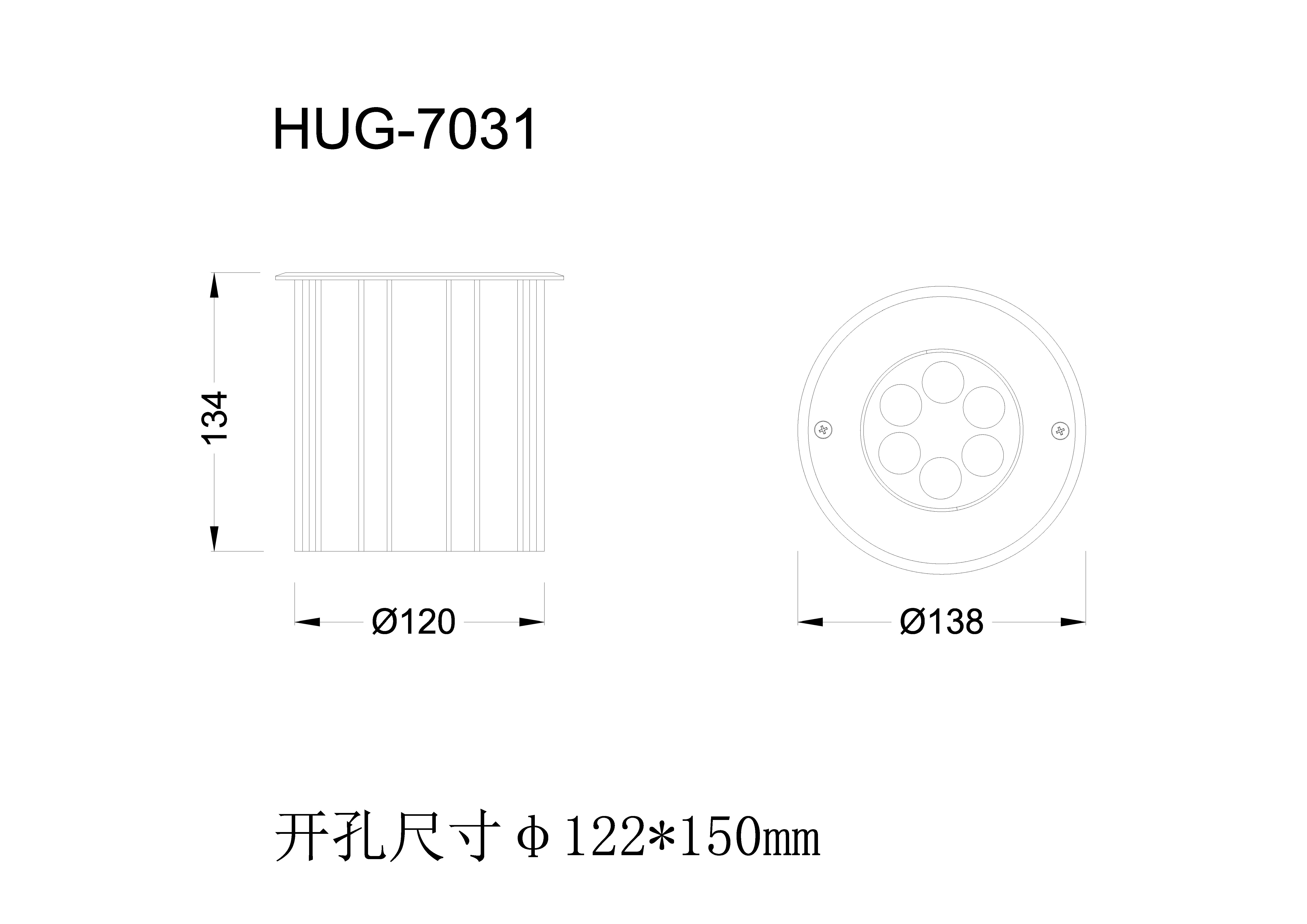 尺寸图HUG-7031